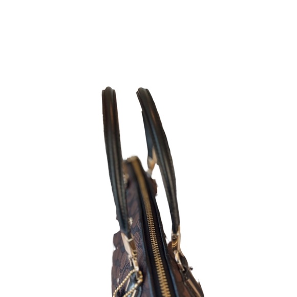 Coach Kelsey Signature Jacquard Satchel with COA - Picture 11 of 16